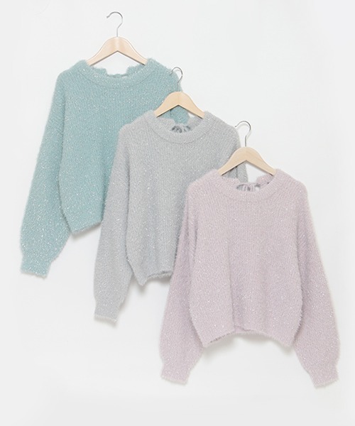 セール】ラメニットプルオーバー（ニット/セーター）｜LOVETOXIC