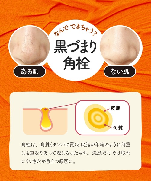 モッチスキン 吸着 ポアパック（フェイススクラブ/ピーリング