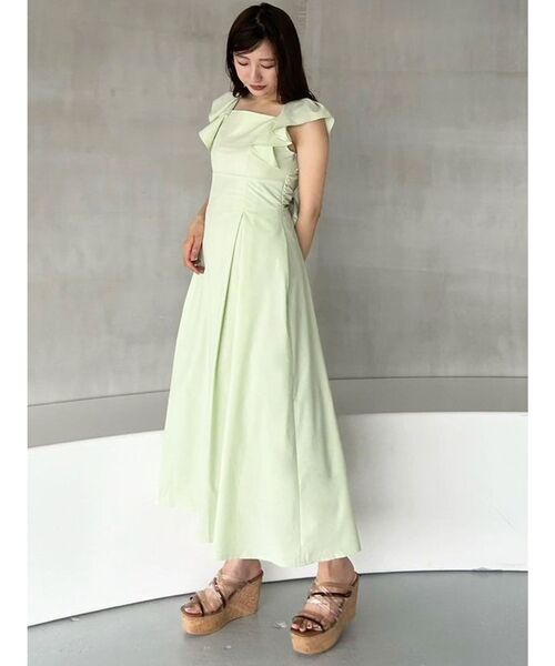 MERCURYDUO(マーキュリーデュオ)の「クリアチューブウェッジサンダル(サンダル・レディース・ブラック/ベージュ/ブラウン/クリア・38/36/34)」の11枚目の写真