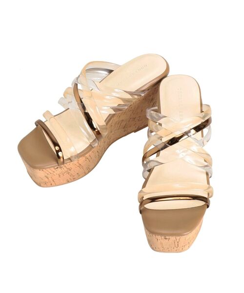 MERCURYDUO(マーキュリーデュオ)の「クリアチューブウェッジサンダル(サンダル・レディース・ブラック/ベージュ/ブラウン/クリア・38/36/34)」の17枚目の写真