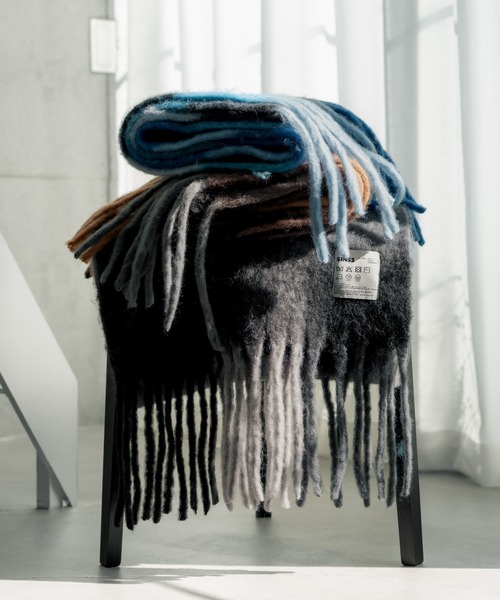 SINSS（シンス）の「Cashmere Blend Muffler / カシミヤブレンド