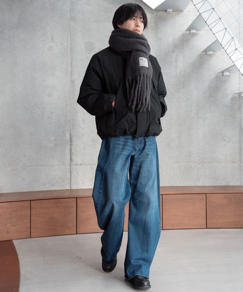 SINSS（シンス）の「Cashmere Blend Muffler / カシミヤブレンド