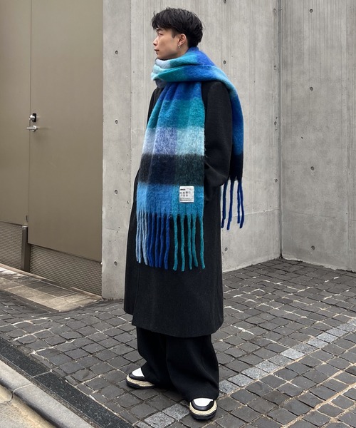 SINSS（シンス）の「Cashmere Blend Muffler / カシミヤブレンド