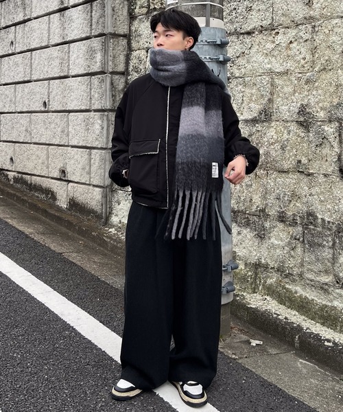 Cashmere Blend Muffler / カシミヤブレンドマフラー（マフラー