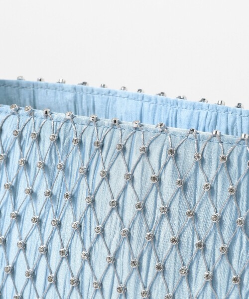 Ray BEAMS（レイビームス）の「Ray BEAMS / シャーイニー バッグ（ハンドバッグ・レディース・ライトブルー/イエロー・ONE SIZE）」の5枚目の写真