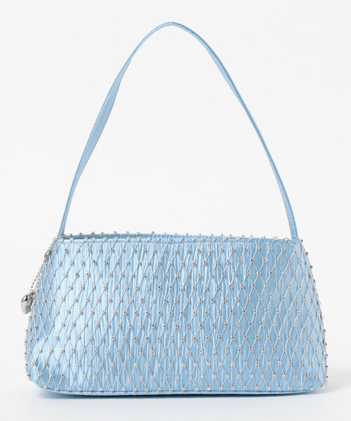 Ray BEAMS（レイビームス）の「Ray BEAMS / シャーイニー バッグ（ハンドバッグ・レディース・ライトブルー/イエロー・ONE SIZE）」の11枚目の写真