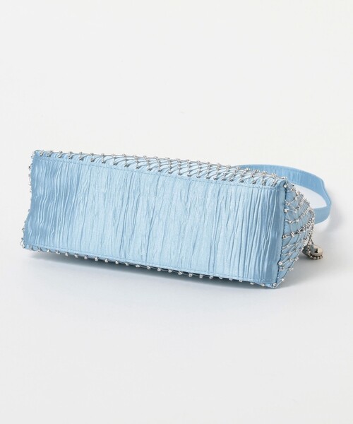 Ray BEAMS（レイビームス）の「Ray BEAMS / シャーイニー バッグ（ハンドバッグ・レディース・ライトブルー/イエロー・ONE SIZE）」の12枚目の写真