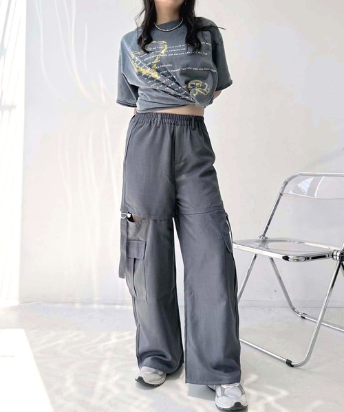 Agnes b. ブラック　カーゴチノパンツ　日本製　アニエスベー　スラックス agnes b.｜アニエスベーのパンツ通販 - ZOZOTOWN