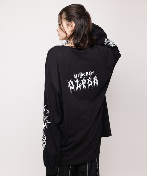 MILKBOY（ミルクボーイ）の「METAL LOGO Tシャツ（Tシャツ/カットソー・メンズ・C/B/A・FREE）」の7枚目の写真