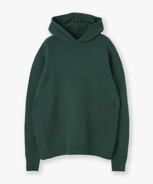 junhashimoto（ジュンハシモト）の「7GG HOODIE KNIT（ニット/セーター・メンズ・トップグレー/ナチュラル/チャコールグレー/グリーン系/マスタード・4/5/3）」の4枚目の写真