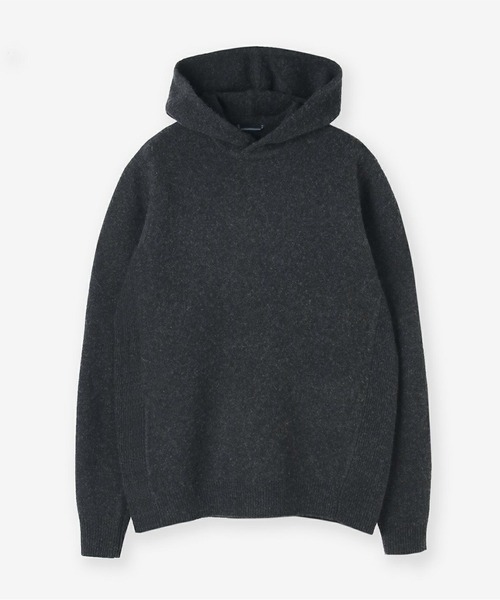 junhashimoto（ジュンハシモト）の「7GG HOODIE KNIT（ニット/セーター・メンズ・トップグレー/ナチュラル/チャコールグレー/グリーン系/マスタード・4/5/3）」の15枚目の写真