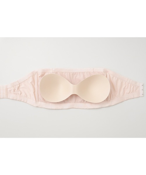 YU'NOW（ユナウ）の「シンプルチューブブラ（チューブトップ・レディース・オフホワイト/ブラック/ベージュ・M/L）」の10枚目の写真