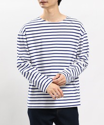 GLOBAL WORK Smile Seed Store | コットンボーダーTシャツ長袖/984095(Tシャツ/カットソー)