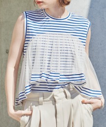 チュールボリュームTEE