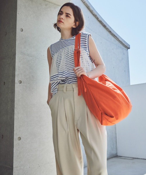 Unitage（ユニテージ）の「チュールボリュームTEE（Tシャツ/カットソー・レディース・ネイビー/Cream/ブルー・FREE）」の15枚目の写真