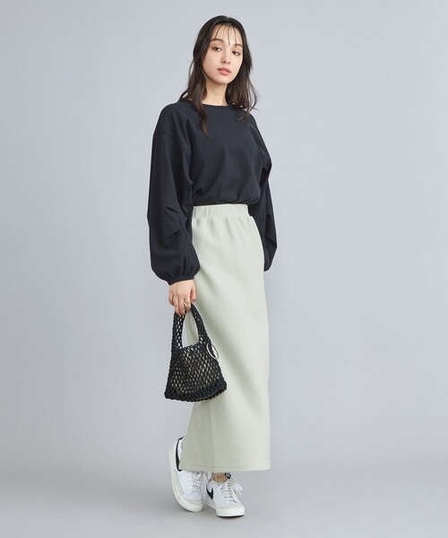 coen(コーエン)の「ツイルナロースカート(スカート・レディース・コバルトブルー/ナチュラル/ダークグレー・M/L)」の16枚目の写真