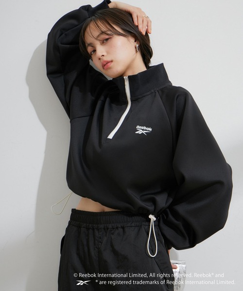 Reebok（リーボック）の「【Reebok別注】裾ドロストトラックパンツ（その他パンツ・レディース・オフホワイト/ブラック・FREE）」の14枚目の写真