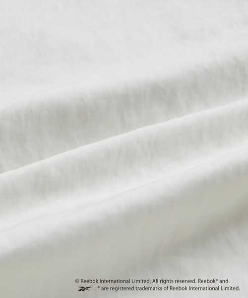 Reebok（リーボック）の「【Reebok別注】裾ドロストトラックパンツ（その他パンツ・レディース・オフホワイト/ブラック・FREE）」の4枚目の写真