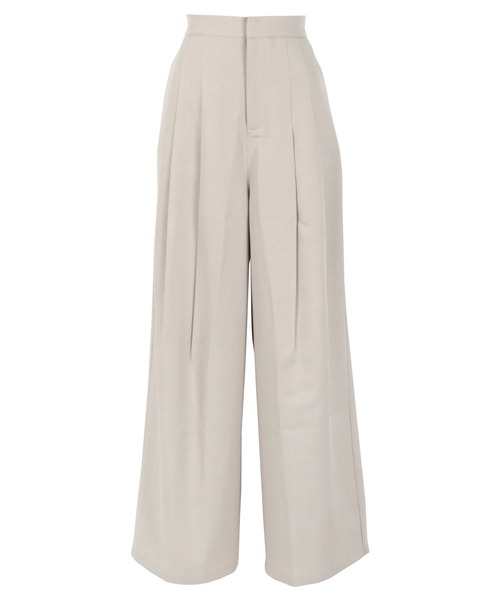 KOBE LETTUCE（コウベレタス）の「カラーストレートワイドタックパンツ（その他パンツ・レディース・ピンク/ライトグレー系/ミント/ラベンダー・TM/PM/M）」の18枚目の写真