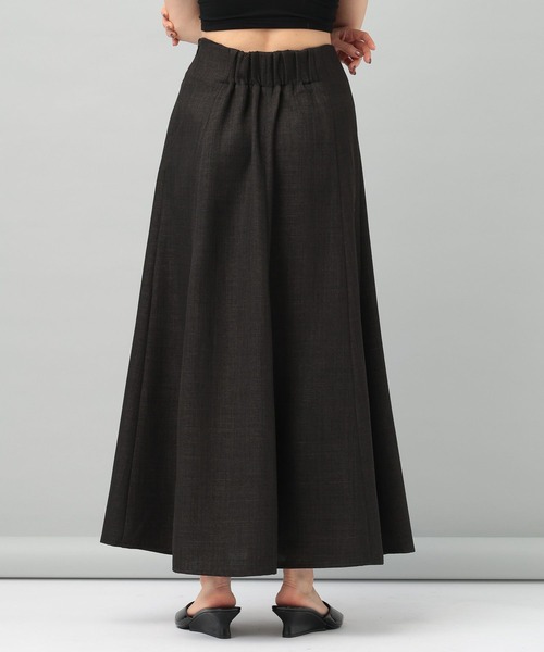 A part by（アパートバイ）の「ツイードライクセミフレアスカート