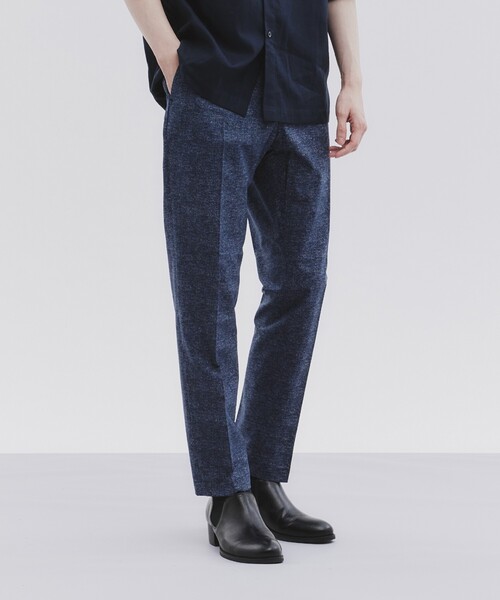 tk.TAKEO KIKUCHI（ティーケータケオキクチ）の「◆【洗える/通気性】COOL DOTS テーパードスラックス（セットアップ対応）（その他パンツ・メンズ・チャコール/ブラック系6/ネイビー系5・01/02/03/04）」の3枚目の写真