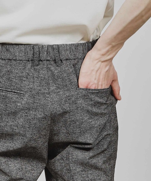 tk.TAKEO KIKUCHI（ティーケータケオキクチ）の「◆【洗える/通気性】COOL DOTS テーパードスラックス（セットアップ対応）（その他パンツ・メンズ・チャコール/ブラック系6/ネイビー系5・01/02/03/04）」の18枚目の写真