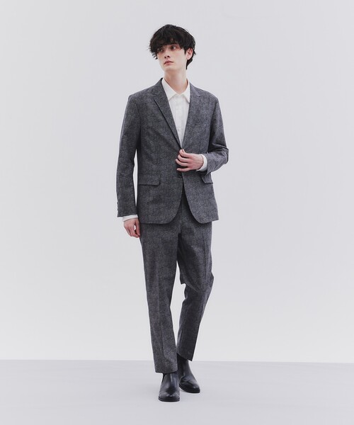 tk.TAKEO KIKUCHI（ティーケータケオキクチ）の「◆【洗える/通気性】COOL DOTS テーパードスラックス（セットアップ対応）（その他パンツ・メンズ・チャコール/ブラック系6/ネイビー系5・01/02/03/04）」の10枚目の写真