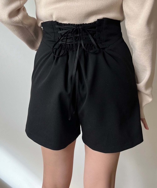 セール】バックレースアップショートパンツ（その他パンツ）｜one