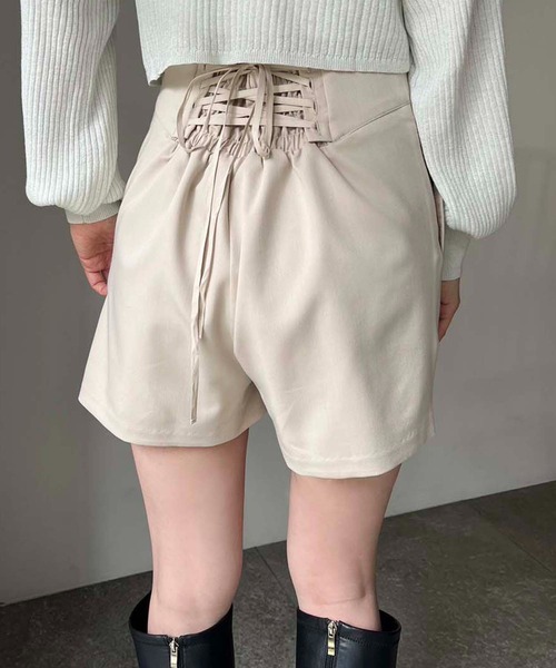 セール】バックレースアップショートパンツ（その他パンツ）｜one