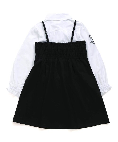 algy（アルジー）の「シャツ&キャミワンピセット（ワンピース・キッズ・ブラック/インディゴブルー/ベージュ・SMALL/MEDIUM/X-SMALL/XX-SMALL）」の13枚目の写真