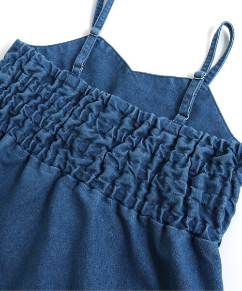 algy（アルジー）の「シャツ&キャミワンピセット（ワンピース・キッズ・ブラック/インディゴブルー/ベージュ・SMALL/MEDIUM/X-SMALL/XX-SMALL）」の18枚目の写真