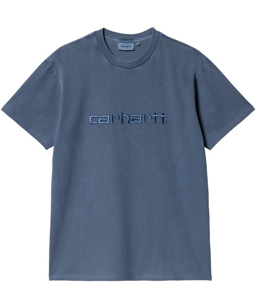 Carhartt WIP(カーハートダブリューアイピー)の「Carhartt WIP/カーハートダブリューアイピー S/S DUSTER T-SHIRT 半袖Tシャツ ブランドロゴ I030110(Tシャツ/カットソー・メンズ・ブラック/アーミー/ダークブルー・M/L/XL)」の3枚目の写真