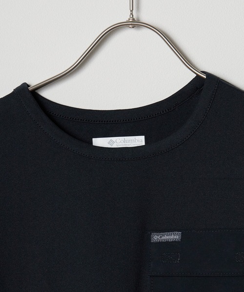 Columbia（コロンビア）の「Columbia/コロンビア Washed Out Utility Shirt Tシャツ（Tシャツ/カットソー・キッズ・ブラック/ピンク/ミント・M/L）」の4枚目の写真