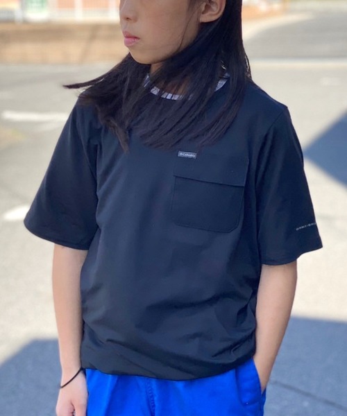 Columbia（コロンビア）の「Columbia/コロンビア Washed Out Utility Shirt Tシャツ（Tシャツ/カットソー・キッズ・ブラック/ピンク/ミント・M/L）」の11枚目の写真