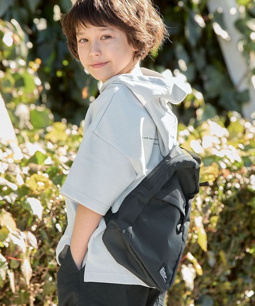 GLOBAL WORK（グローバルワーク）の「ライトクッションCOOL/パーカー半袖/994151（パーカー・キッズ・ライトグレー/チャコール・120cm/130cm/140cm/150cm/160cm/170cm）」の6枚目の写真