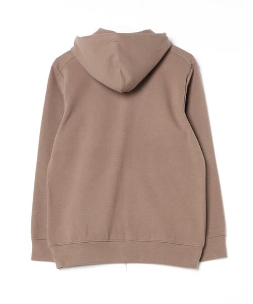 three dots フード付　パーカー　スリークテリー ジップアップフーディ Brushed sweater zip up hoody｜スリードッツ オフィシャル