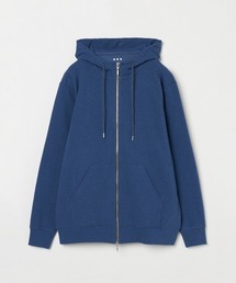 three dots（スリードッツ）の「ストレッチポンチ ジップフーディ（パーカー）」