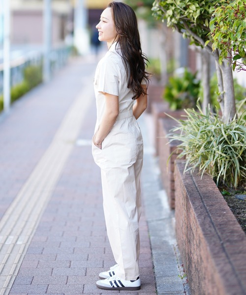 セール】RVCA/ルーカ ナイロンジャンプスーツ BE043-358（つなぎ