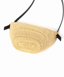 INES BRESSAND MINI CROISSANT M ショルダーバッグ Mini Croissant — Natural – La Garçonne