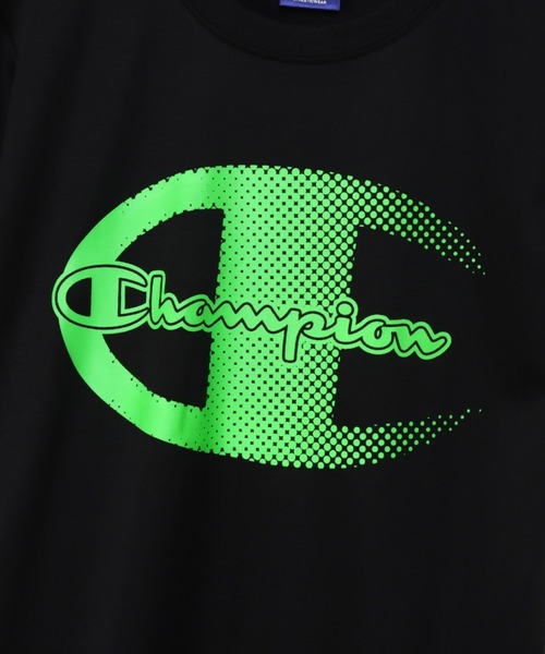 Champion(チャンピオン)の「Champion/チャンピオン T-SHIRT AND SHORTS SET(ジャージ・キッズ・ホワイト/ブラック/ネイビー/ラベンダー/ライム・140/130/150/120/160)」の19枚目の写真