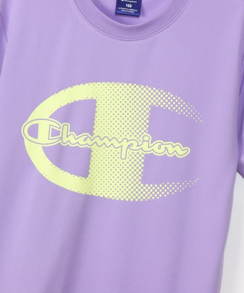 Champion(チャンピオン)の「Champion/チャンピオン T-SHIRT AND SHORTS SET(ジャージ・キッズ・ホワイト/ブラック/ネイビー/ラベンダー/ライム・140/130/150/120/160)」の15枚目の写真