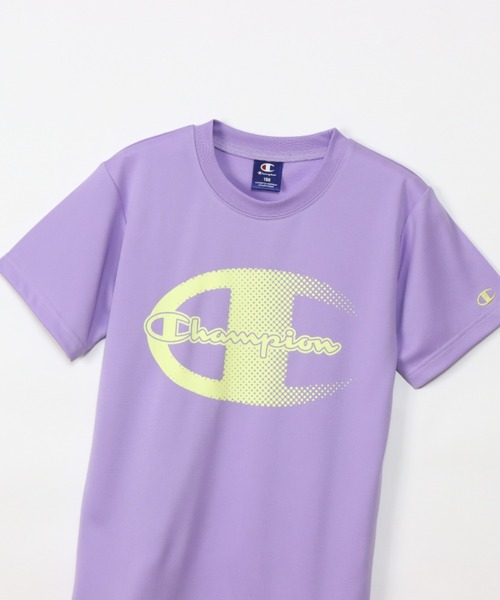 Champion(チャンピオン)の「Champion/チャンピオン T-SHIRT AND SHORTS SET(ジャージ・キッズ・ホワイト/ブラック/ネイビー/ラベンダー/ライム・140/130/150/120/160)」の16枚目の写真