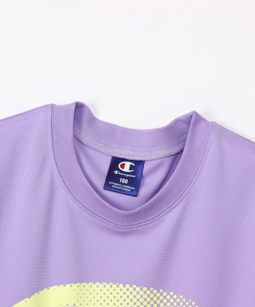 Champion(チャンピオン)の「Champion/チャンピオン T-SHIRT AND SHORTS SET(ジャージ・キッズ・ホワイト/ブラック/ネイビー/ラベンダー/ライム・140/130/150/120/160)」の7枚目の写真