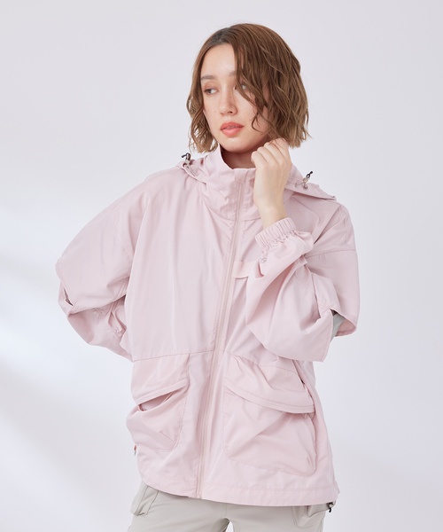 カデュネ　新品正規品　ウィンドブレーカーブルゾン　ジャケット　ピンク カデュネ 新品正規品 ウィンドブレーカーブルゾン ジャケット ピンク