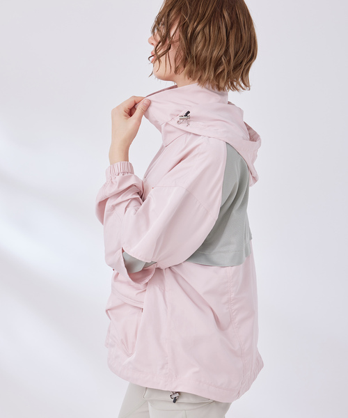 カデュネ　新品正規品　ウィンドブレーカーブルゾン　ジャケット　ピンク カデュネ 新品正規品 ウィンドブレーカーブルゾン ジャケット ピンク