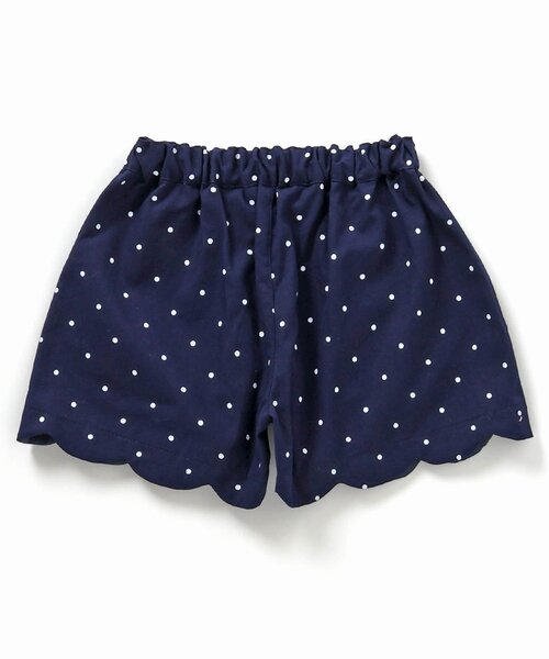 apres les cours(アプレレクール)の「スカラップショートパンツ(その他パンツ・キッズ・アイボリー/ドット/ピンク/インディゴブルー/ブラック/ベージュ・80/90/100/110/120/130/140)」の12枚目の写真