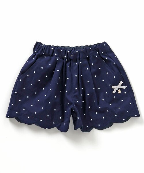 apres les cours(アプレレクール)の「スカラップショートパンツ(その他パンツ・キッズ・アイボリー/ドット/ピンク/インディゴブルー/ブラック/ベージュ・80/90/100/110/120/130/140)」の21枚目の写真