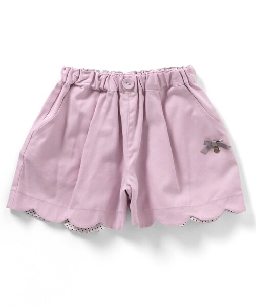 apres les cours(アプレレクール)の「スカラップショートパンツ(その他パンツ・キッズ・アイボリー/ドット/ピンク/インディゴブルー/ブラック/ベージュ・80/90/100/110/120/130/140)」の22枚目の写真