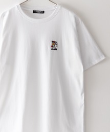 ワンポイントロゴ刺繍ショートスリーブTシャツ