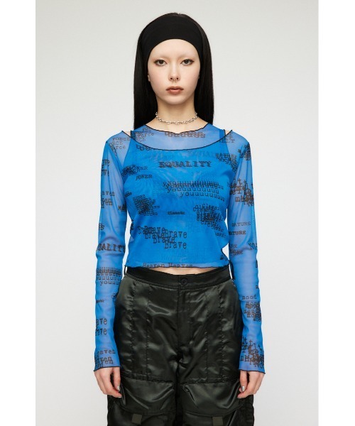 2PIECE SHEER トップス（Tシャツ/カットソー）｜LAGUA GEM（ラグアジェム）